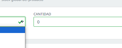 Activar control de stock