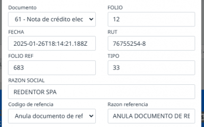 Como anular una Factura Electrónica